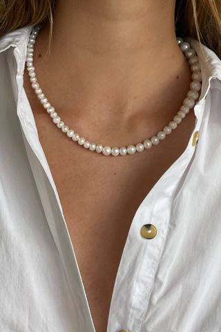 Donni + Bright Idea Pearl Necklace