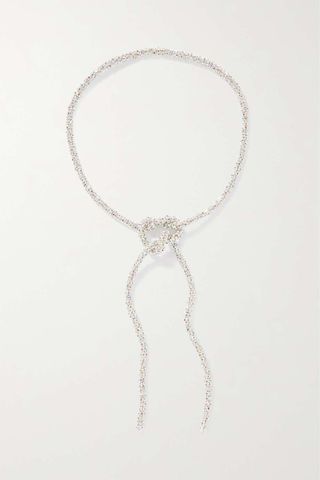 Pearl OCTOPUSS.Y + Serpent Silver-Plated Crystal Necklace