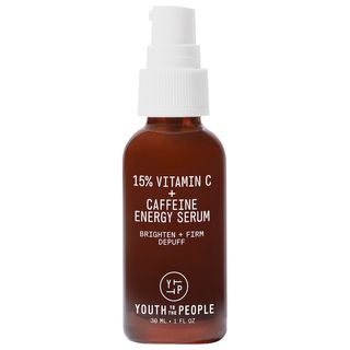 Youth to the People + 15% Vitamin C + Caffeine Energy Brightening Serum for Uneven Tone