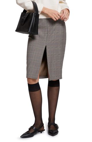 & Other Stories + Plaid Pencil Skirt