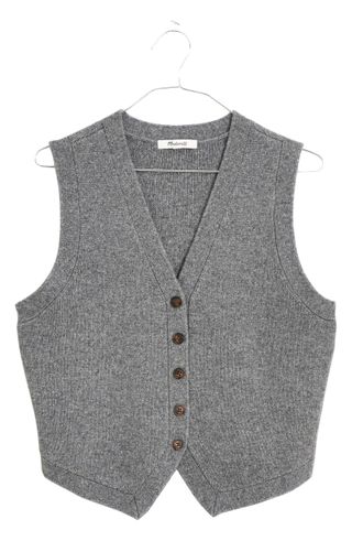 Madewell + V-Neck Sweater Vest