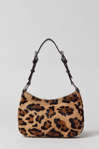 Núnoo + Juno Leopard Shoulder Bag