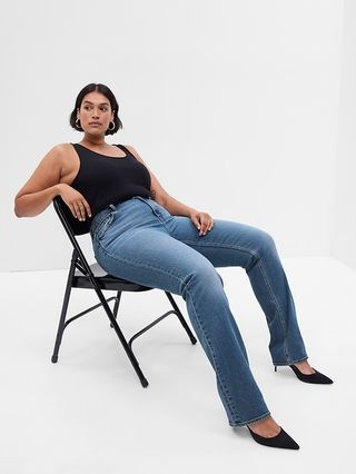 Gap + '90s Straight Jeans With Washwell