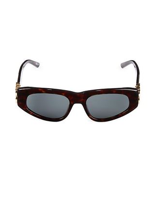 Balenciaga + 53mm Narrow Sunglasses