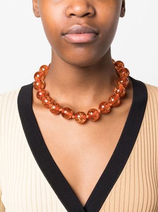 Éliou + Large Beaded Necklace