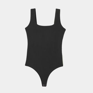 Abercrombie + Online Exclusive Cotton Seamless Fabric Tank Bodysuit