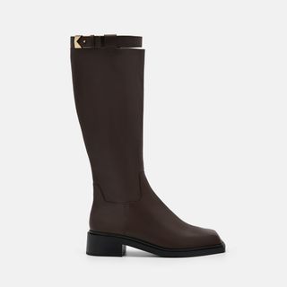 Pedro + Marion Leather Knee Boots