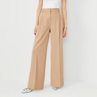 Ann Taylor + The Pleated Wide Leg Pant