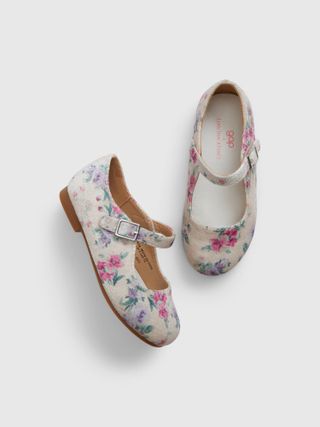 Gap × LoveShackFancy + Toddler Floral Mary Jane Shoes