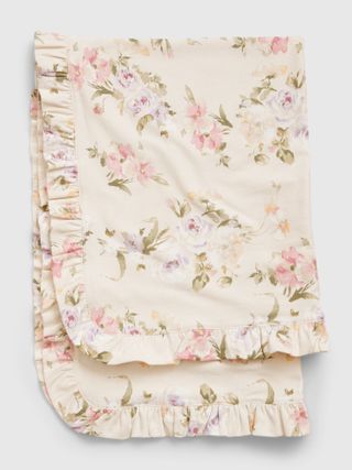 Gap × LoveShackFancy + Baby 100% Organic Cotton Floral Blanket