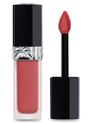 Dior + Rouge Dior Forever Liquid Transfer-Proof Lipstick in #558 Forever Grace