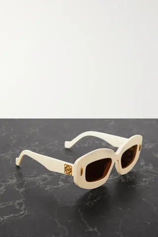 Loewe + Screen Square-Frame Acetate Sunglasses