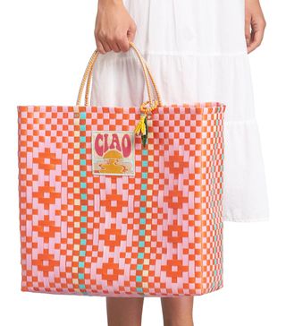 Mercedes Salazar + Large Ciao Woven Tote