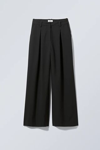 Weekday + Indy Suit Trousers in Black