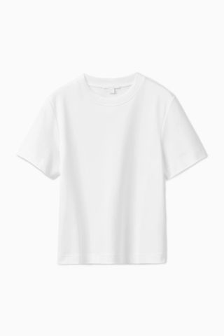 Cos + The Clean Cut T-Shirt in White