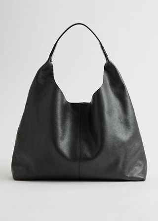 & Other Stories + Large Leather Tote