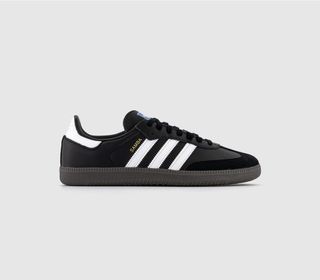 Adidas + Samba OG Trainers in Black White