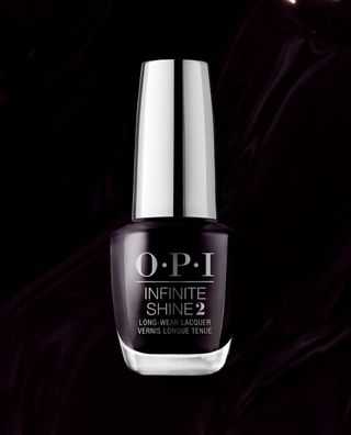 OPI + Infinite Shine Long-Wear lacquer in Lincoln Park After Dark