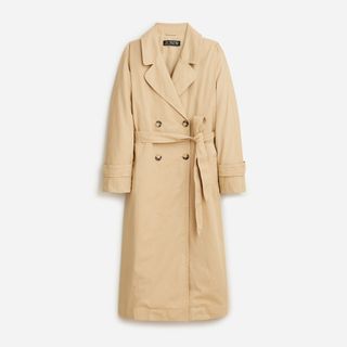 J.Crew + Relaxed heritage trench coat in chino