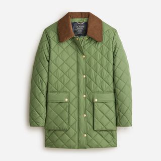 J.Crew + Heritage quilted Barn Jacket with PrimaLoft