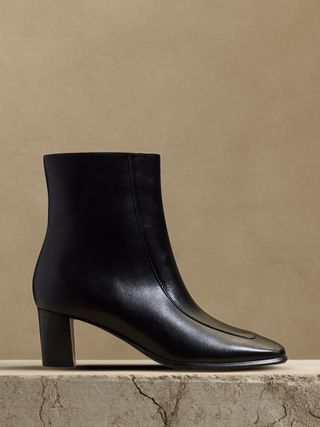 Banana Republic + Lucca Leather Ankle Boots