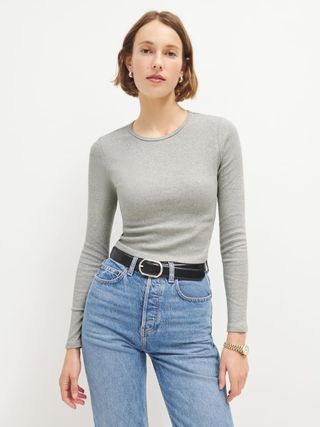Reformation + Muse Long Sleeve Tee