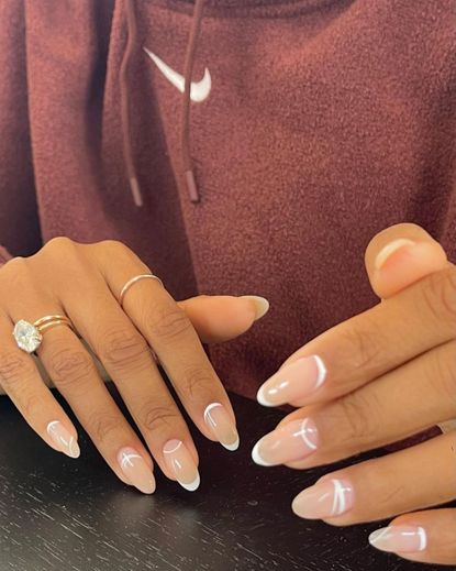 French-Tip Nails Is The "Dated" Nail Trend We Secretly Love | Who What Wear