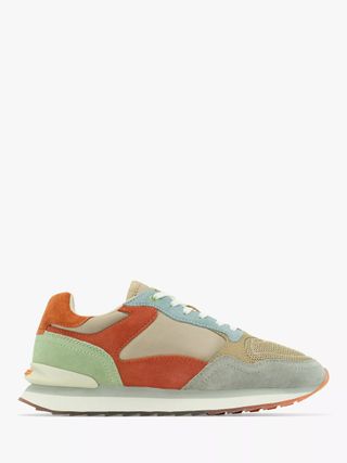 HOFF + Hasselt Leather Blend Trainers in Multi
