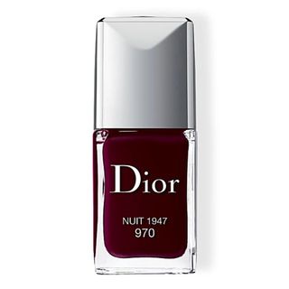 Dior + Gel Shine Long Wear Nail Lacquer in 970 Nuit