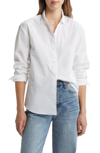Nordstrom Signature + Cotton Poplin Shirt