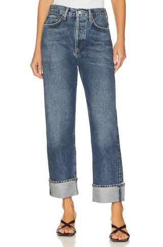 Agolde + Fran Low Slung Easy Straight Jeans