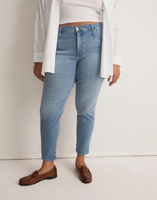 Madewell + Mid-Rise Stovepipe Jeans