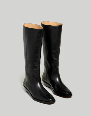 Madewell + The Antoine Tall Boot with Extended Calf