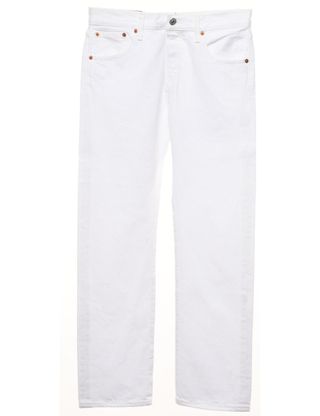 Levi's + White 501 Jeans