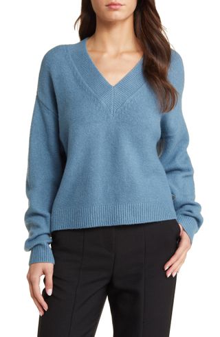 Open Edit + V-Neck Sweater