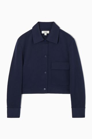 COS + Cropped Twill Jacket