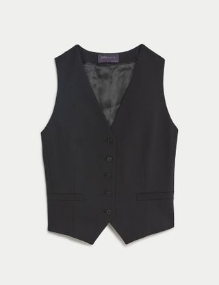 M&S Collection + Tailored Waistcoat