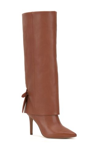 Vince Camuto + Kammitie Foldover Pointed Toe Knee High Boot