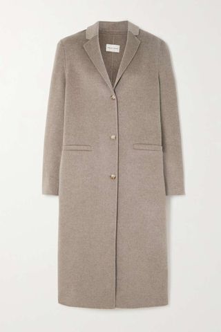 Loulou Studio + + Net Sustain Wool and Cashmere-Blend Coat