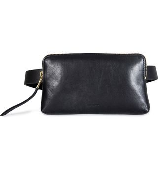Allsaints + Zip Leather Belt Bag