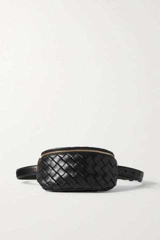 Bottega Veneta + Padded Intrecciato Leather Belt Bag