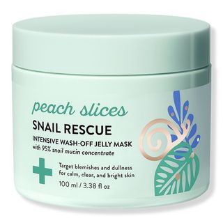 Peach Slices + Snail Rescue Intensive Wash-Off Jelly Mask