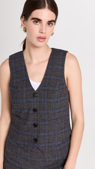 Madewell + Wool-Blend Suiting Vest