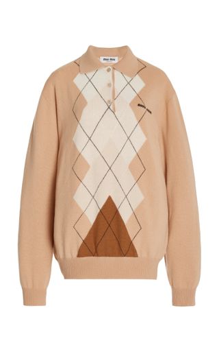 Miu Miu + Oversized Cashmere Sweater
