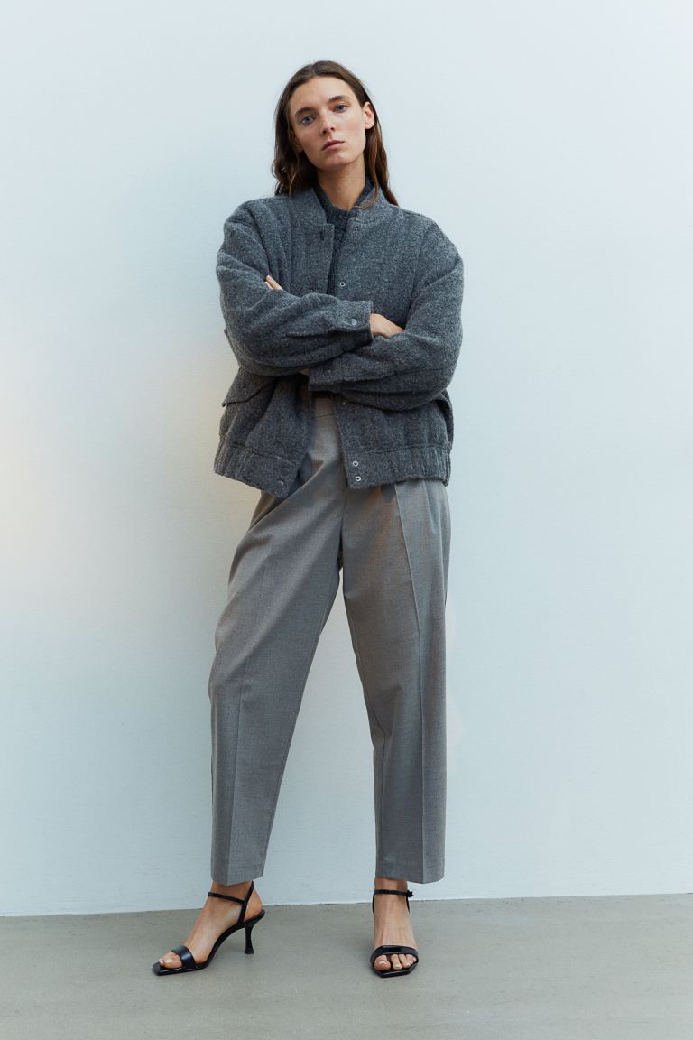 H&M + Ankle-Length Trousers