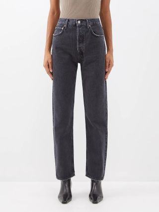 Agolde + 90s Pinch high-rise straight-leg jeans