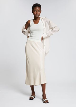 & Other Stories + A-Line Midi Skirt