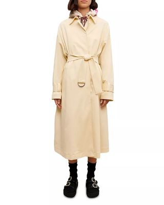 Maje + Garica Belted Trench Coat