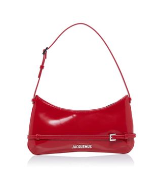 Jacquemus + Le Bisou Ceinture Patent Leather Bag