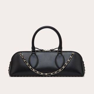 Valentino Garavani + Rockstud E/W Leather Handbag